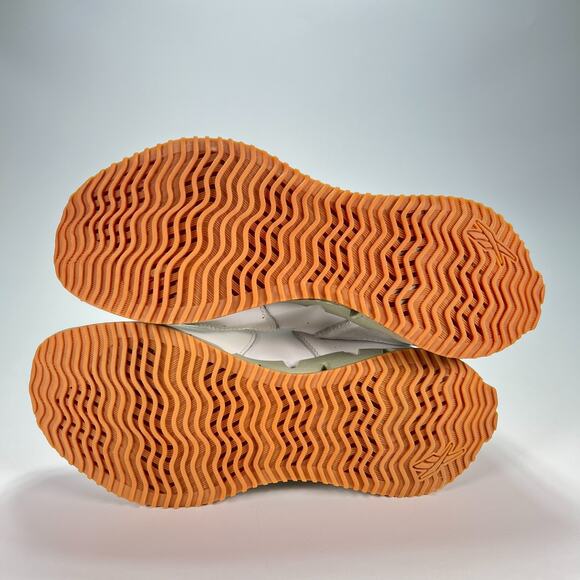 Reebok Zig Dynamica White Green Low Athletic Running Shoes Women's Size 8.5 - Picture 8 of 11